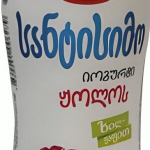 იოგურტი ნაღებით ჟოლოს 290 გრ სანტისიმო