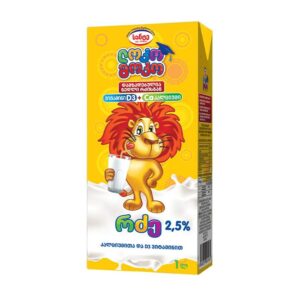 ულტრაპასტერიზებული რძე ვიტამინებით ლოკო მოკო 1 ლ.