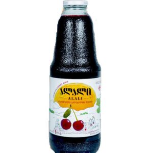 ნატურალური წვენი "ალალი" 1 ლ ალუბალი