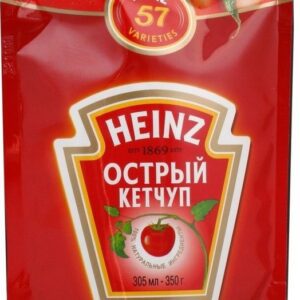 კეტჩუპი ”ჰაინცი” მწარე (დოიპეკი)  350 გრ.