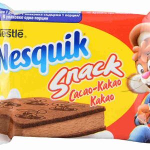 ბისკვიტი "ნესკვიკი" კაკაოსა და რძის კრემის შიგთავსით 26გრ