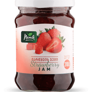 მარწყვის ჯემი"ნენა" 310 გრ