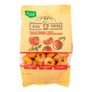 ტარალინი Nina Farina 180გრ ტომატი არომატული ბალახით