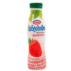 იოგურტი ნაღებით მარწყვის 290 გრ სანტისიმო