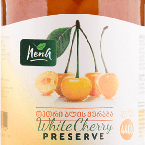 თეთრი ბლის მურაბა "ნენა" 440 გრ