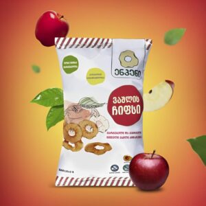 ,,ჩემპი" წითელი ვაშლის ჩიფსი (25 გრ.)