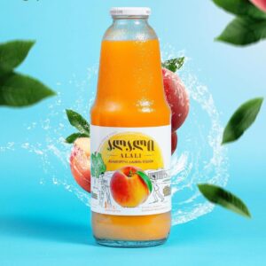 ნატურალური წვენი "ალალი" 3 ლ ატამი პაუჩი *6