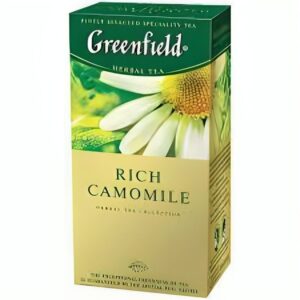ჩაის სასმელი რიჩ ქამომაილ GREENFIELD