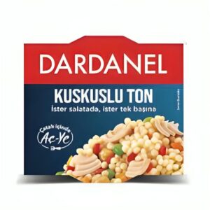 თევზის კონსერვი/დარდანელი/თინუსის სალათი კუსკუსით  185გრ