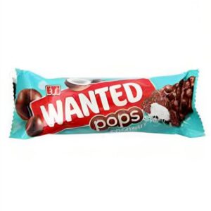WANTED POPS ვონთედ პოპს ქოქოსით 28გრ (192ც -8ბლ*24ც)