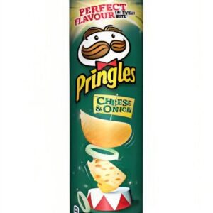 ჩიფსი /Pringles/ყველით და ხახვით 19*165გ