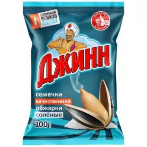 მზესუმზირა "ჯინი" 100 გრ გოლიათი  მარილიანი