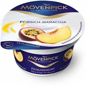 იოგურტი /მოვენპიკი/ ატამი და მარაკუა 100 გრ
