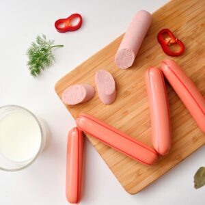 რძიანი სოსისი (საქონელი & ქათამი) 0.500 კგ