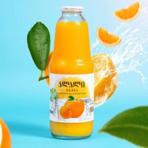 ნატურალური წვენი "ალალი" 3 ლ ციტრუსი პაუჩი