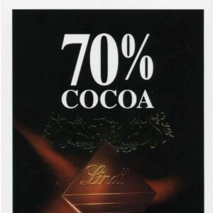 შოკოლადის ფილა 70% 100G