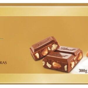 ლინდტი რძიანი შოკოლადი ნუშით  300G