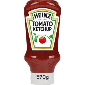 კეტჩუპი ”ჰაინცი” ტომატის (გადმ ბოთლ)  570 გრ.