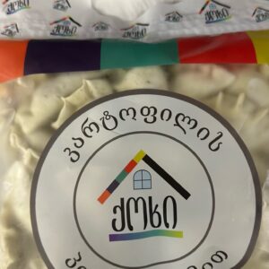 კარტოფილის პელმენი კამით ქოხი