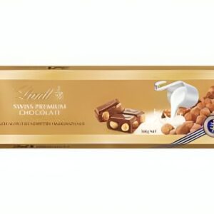 შოკოლადის ფილა MILK HAZELNUT GOLD 300G