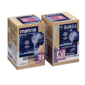 შავი ჩაი მოცვის ფოთლით(70გრ)